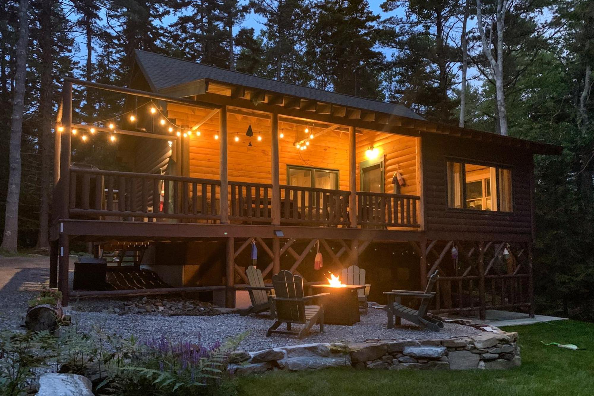 Sprucewold Cabin Boothbay Harbor Eksteriør bilde