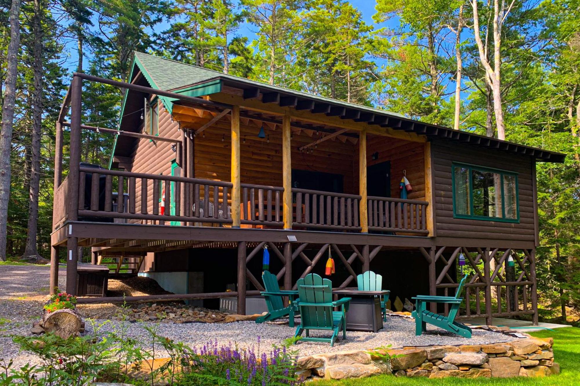 Sprucewold Cabin Boothbay Harbor Eksteriør bilde